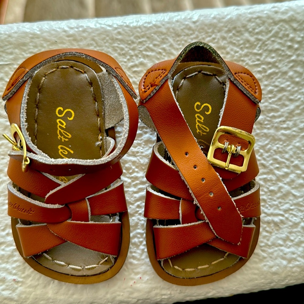 Brown Salt Water Sandals Baby